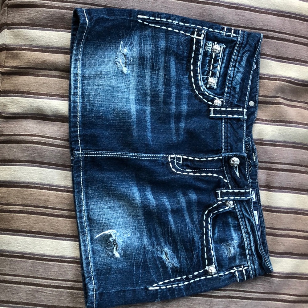 Miss Me denim skirt